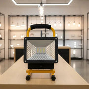 Rechargeable Portable LED Work Light with Stand,30LEDs,50W Water-resistant by dealonline.co.nz
