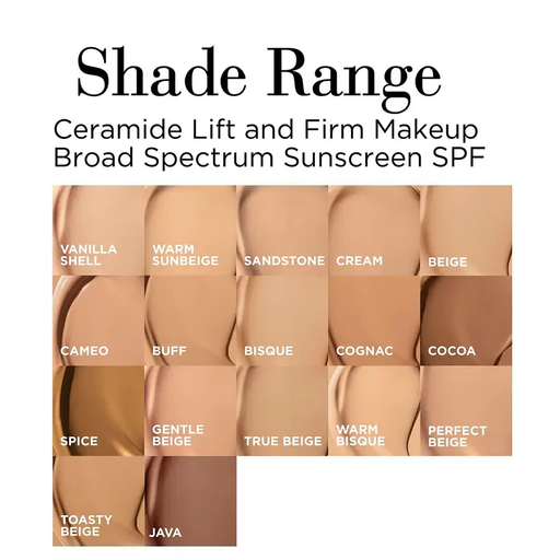 Ceramide Lift and Firm Makeup SPF 15 PA++, TOASTY BEIGE by dealonline.co.nz