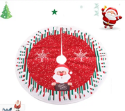 Christmas Tree Skirt 80x80cm by salelink.co.nz