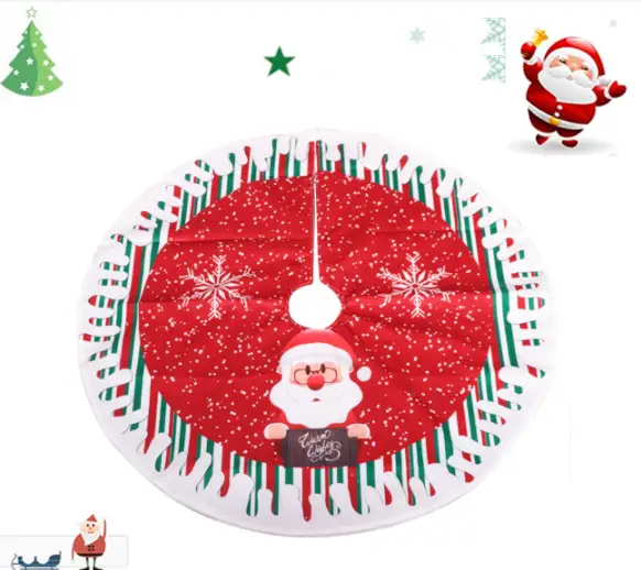 Christmas Tree Skirt 80x80cm by salelink.co.nz