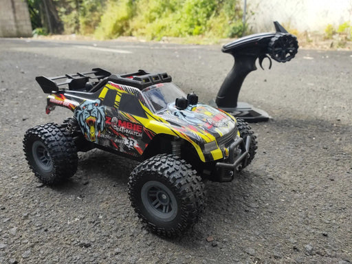 2.4GHz Rechargeable Remote Control Mountain Racing Car 15KM/H with Light by dealonline.co.nz