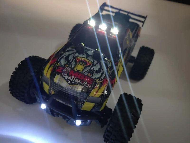 2.4GHz Rechargeable Remote Control Mountain Racing Car 15KM/H with Light by dealonline.co.nz