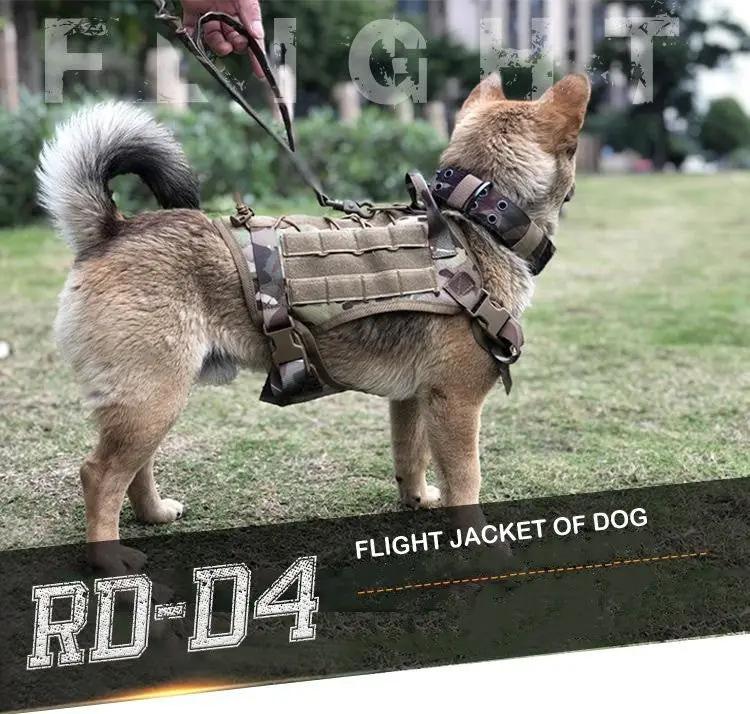 Tactical Dog Harness Flight Jacket Training Vest by dealonline.co.nz