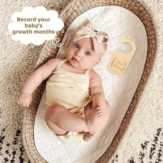 7PCS Baby Closet Size Divider Nursery Wardrobe Divider Hangers by salelink.co.nz