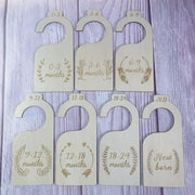 7PCS Baby Closet Size Divider Nursery Wardrobe Divider Hangers by salelink.co.nz