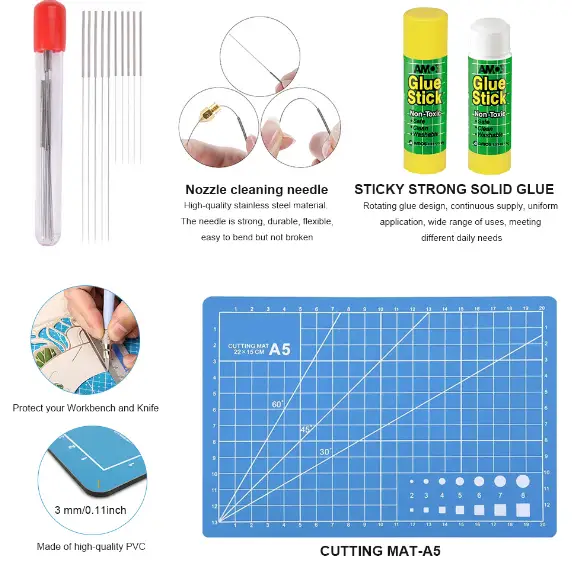 42PCS 3D Printer Accessories Tool Kit by salelink.co.nz
