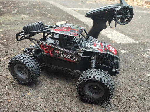 2.4GHz Rechargeable Remote Control Mountain Racing Car 15KM/H with Light by dealonline.co.nz