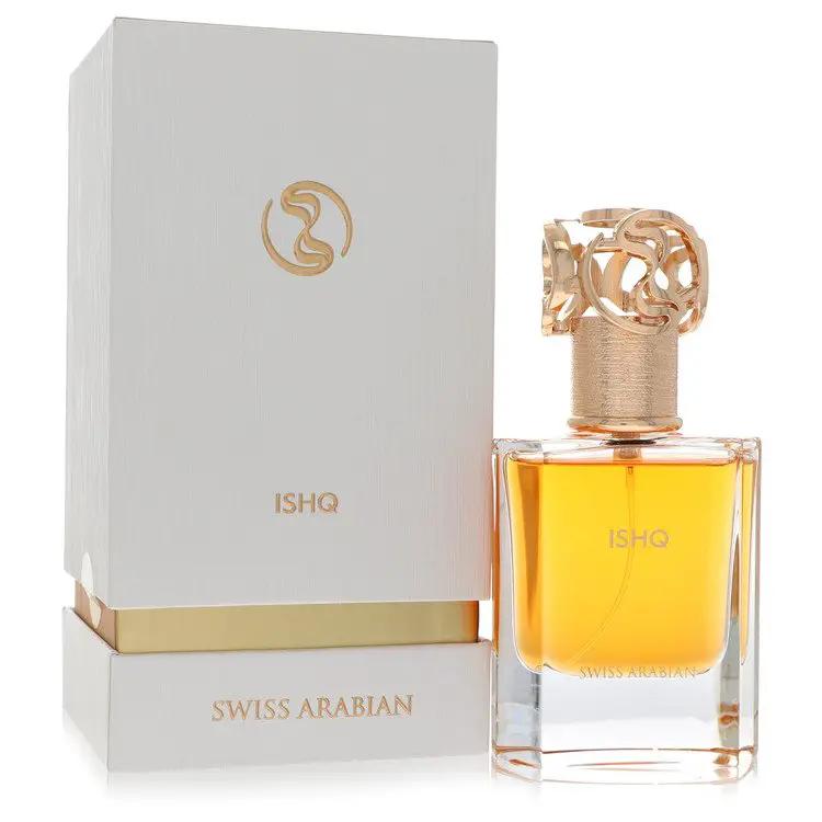 Brands HD Eau De Parfum Spray (Unisex) Swiss Arabian Ishq Eau De Parfum Spray (Unisex) by Swiss Arabian 50 ml Swiss Arabian Ishq Eau De Parfum Spray (Unisex) by Swiss Arabian 50 ml