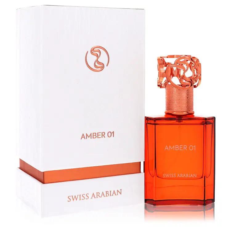 Swiss Arabian Amber 01 Eau De Parfum Spray (Unisex) by Swiss Arabian 50 ml by Brands HD