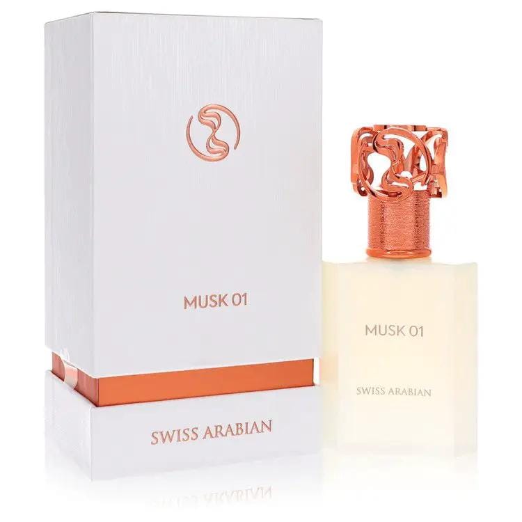 Brands HD Eau De Parfum Spray (Unisex) Swiss Arabian Musk 01 Eau De Parfum Spray (Unisex) by Swiss Arabian 50 ml Swiss Arabian Musk 01 Eau De Parfum Spray (Unisex) by Swiss Arabian 50 ml