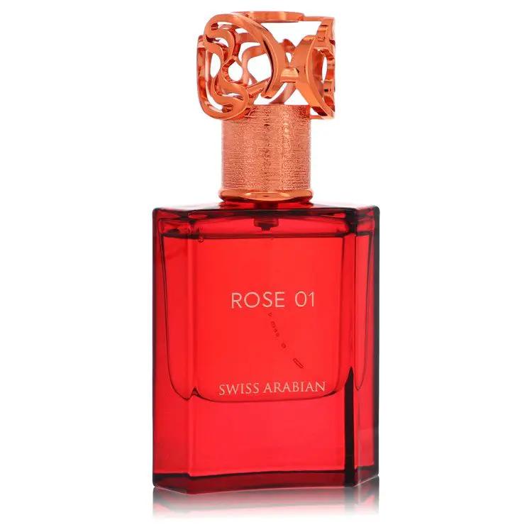 Brands HD Eau De Parfum Spray (Unisex Unboxed) Swiss Arabian Rose 01 Eau De Parfum Spray (Unisex Unboxed) by Swiss Arabian 50 ml Swiss Arabian Rose 01 Eau De Parfum Spray (Unisex Unboxed) by Swiss Arabian 50 ml