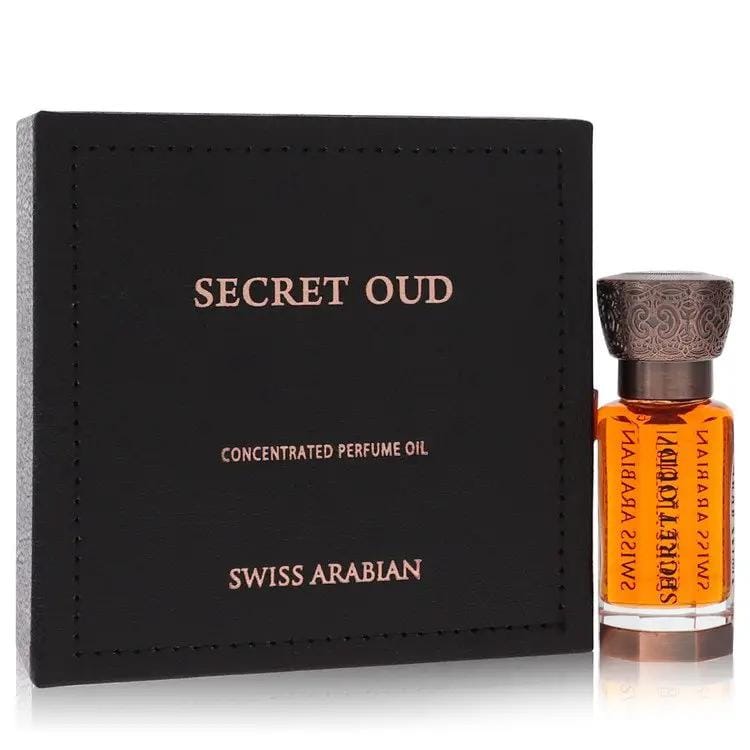 Brands HD Concentrated Perfume Oil (Unisex) Swiss Arabian Secret Oud Concentrated Perfume Oil (Unisex) by Swiss Arabian 12 ml Swiss Arabian Secret Oud Concentrated Perfume Oil (Unisex) by Swiss Arabian 12 ml