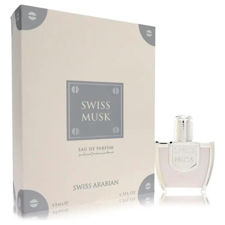Brands HD Eau De Parfum Spray (Unisex) Swiss Musk Eau De Parfum Spray (Unisex) by Swiss Arabian 44 ml Swiss Musk Eau De Parfum Spray (Unisex) by Swiss Arabian 44 ml
