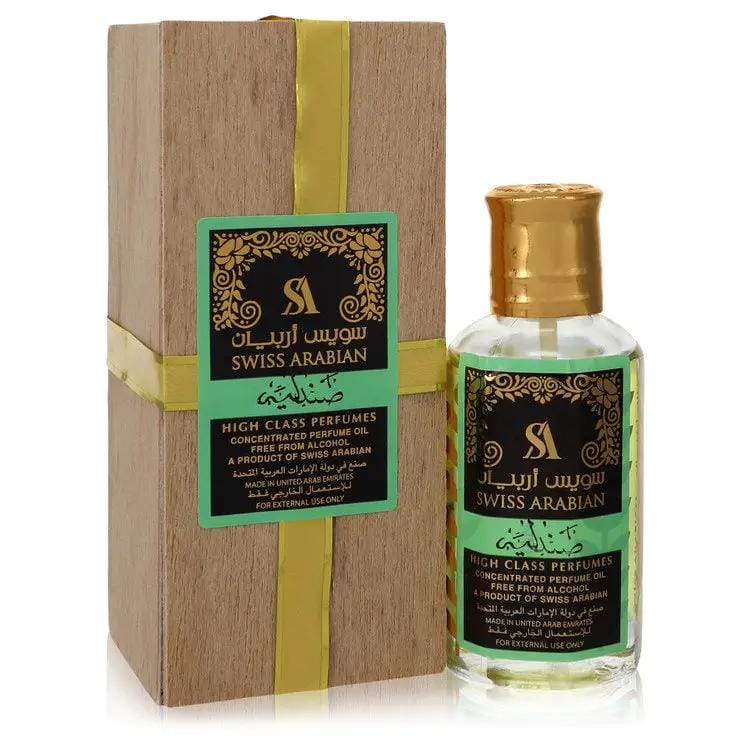 Brands HD Concentrated Perfume Oil Free From Alcohol (Unisex) Swiss Arabian Sandalia Concentrated Perfume Oil Free From Alcohol (Unisex) by Swiss Arabian 50 ml Swiss Arabian Sandalia Concentrated Perfume Oil Free From Alcohol (Unisex) by Swiss Arabian 50 ml