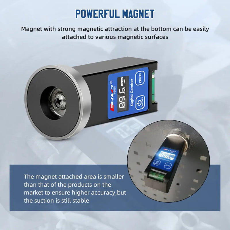 Digital Caster Camber Gauge Car Truck LCD Strut Magnetic Wheel Alignment Tool by salelink.co.nz
