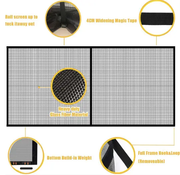 Garage Door Screen - 488 x 213cm by salelink.co.nz