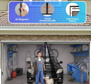 Garage Door Screen - 488 x 213cm by salelink.co.nz