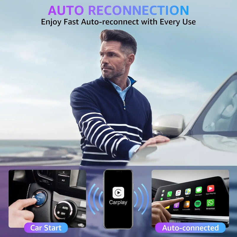 Wireless CarPlay Adapter for iPhone lOS 6 and above by salelink.co.nz