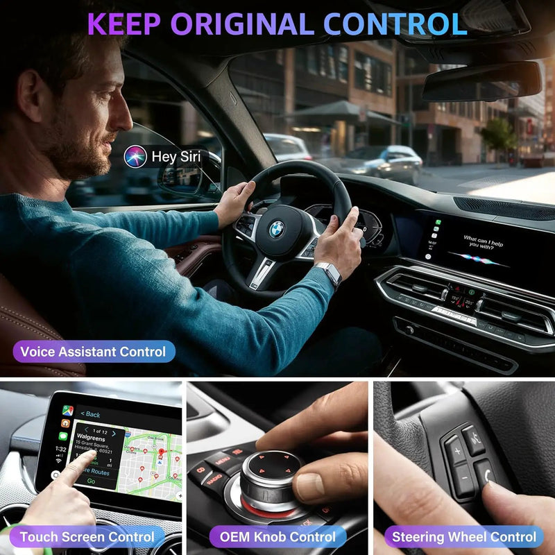Wireless CarPlay Adapter for iPhone lOS 6 and above by salelink.co.nz