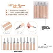 34PCS 3D Printer Accessories Tool Kit by salelink.co.nz