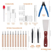 34PCS 3D Printer Accessories Tool Kit by salelink.co.nz