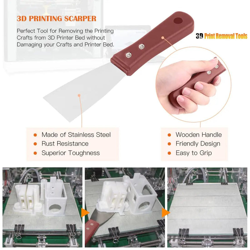34PCS 3D Printer Accessories Tool Kit by salelink.co.nz