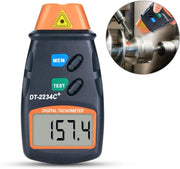LCD Laser Photo Tachometer RPM Tester Speed Meter by salelink.co.nz