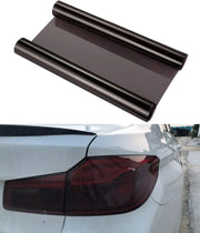 Car Headlight Tint Wrap Tail Fog Light Vinyl Wrap Kit 1Mx30CM by salelink.co.nz