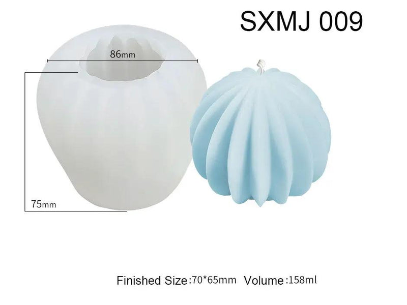 Epoxy Resin Candle Moulds - 04 by Resin Art NZ