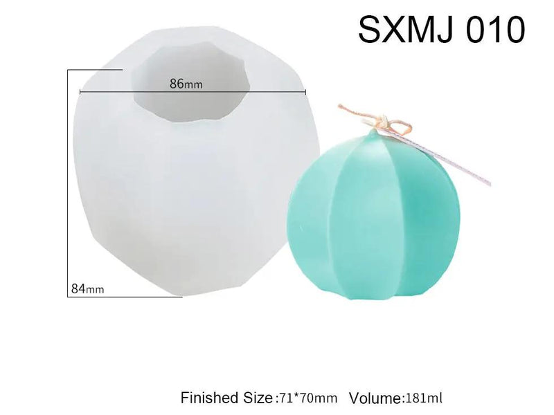 Epoxy Resin Candle Moulds - 04 by Resin Art NZ