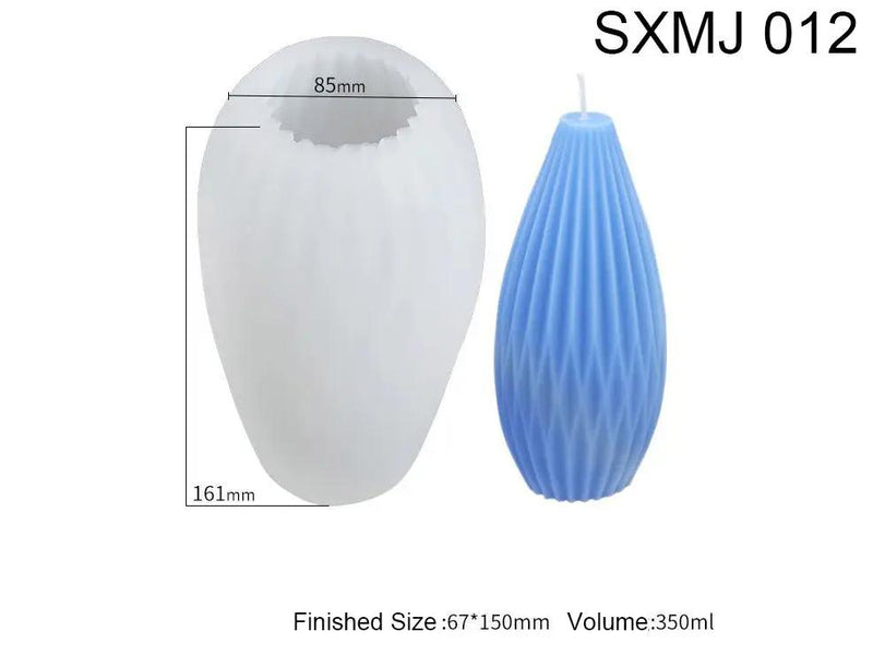 Epoxy Resin Candle Moulds - 04 by Resin Art NZ