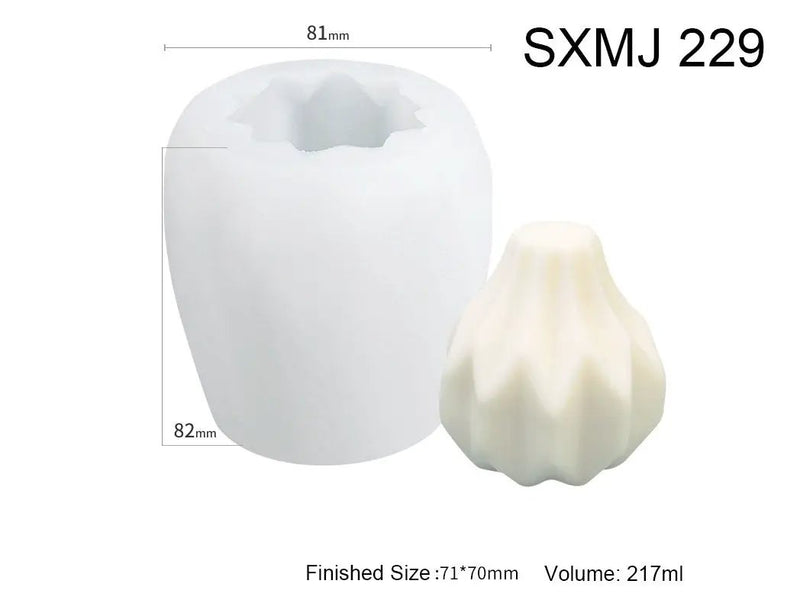 Epoxy Resin Candle Moulds - 04 by Resin Art NZ