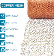 6m Fine Wire Mesh Roll Pure Copper Mesh Rodent Pest Control by salelink.co.nz