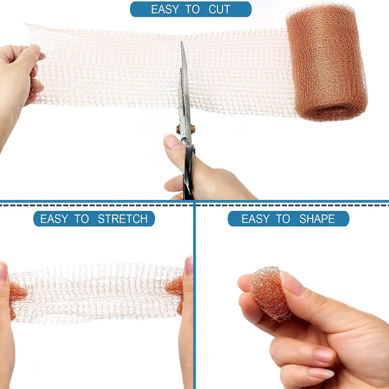 6m Fine Wire Mesh Roll Pure Copper Mesh Rodent Pest Control by salelink.co.nz