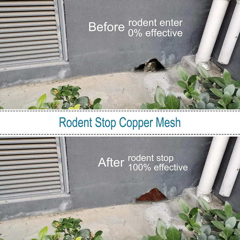 6m Fine Wire Mesh Roll Pure Copper Mesh Rodent Pest Control by salelink.co.nz