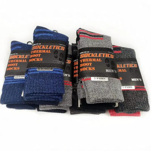 (60 Pairs) Thermal Crew/Work Socks Boot Socks by dealonline.co.nz