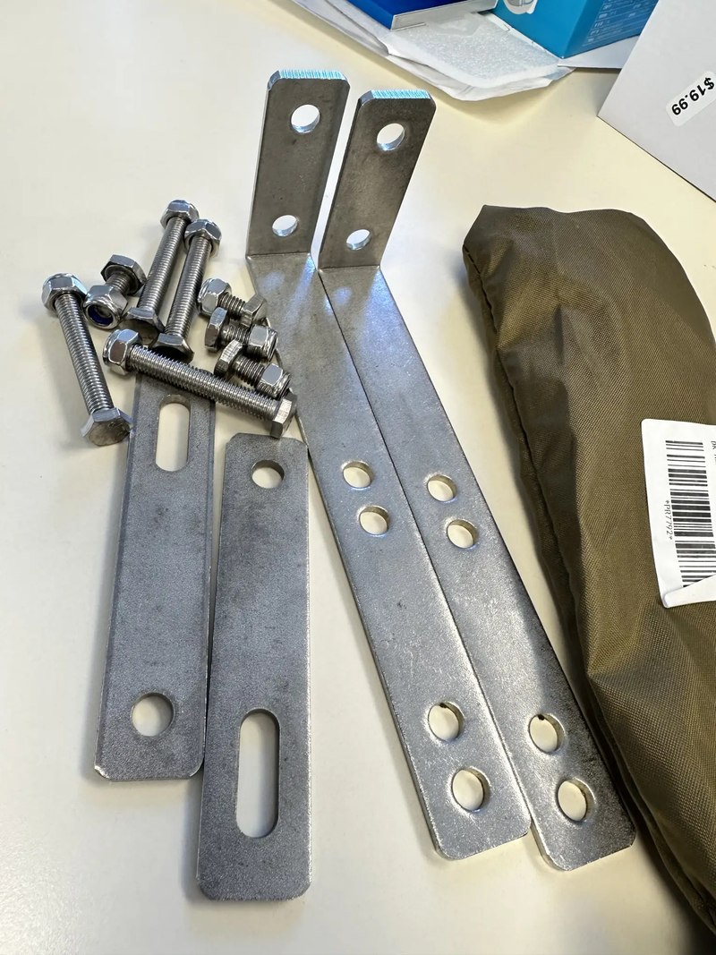 Sturdy Universal Mounting Hardware for Car Awning Accessories Shelter Bracket Kit by salelink.co.nz