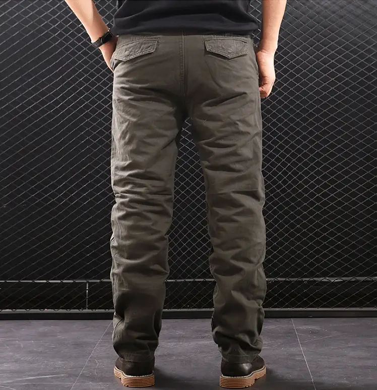 Work Pants Cotton Size 30,31,32,33,34,35 Black Grey Green by dealonline.co.nz