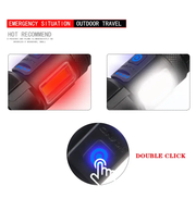 LED Torch Rechargeable High Lumens Flashlight with two 26650 Batteries by dealonline.co.nz