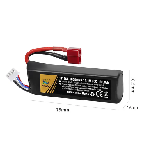 11.1V 1800mAh Li-Po Rechargeable Battery for RC Car by dealonline.co.nz