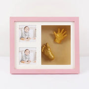 Hand Casting Kit with Shadow Box Frame - Plaster Hand Mold Baby Casting Kit for Infant Hand & Foot Molding, Perfect for First Birthday, Christmas & Newborn Gifts by Resin Art NZ