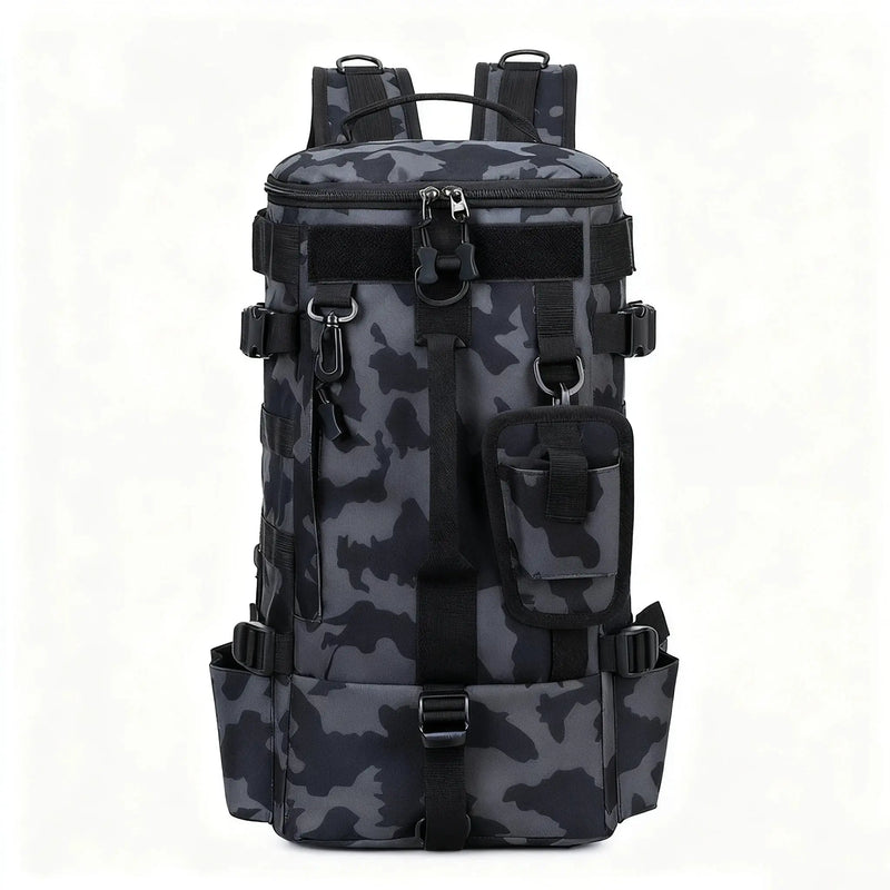 Desers Multifunctional Fishing Backpack With Rod Holders Waterproof Tackle Bag Multifunctional Fishing Backpack With Rod Holders