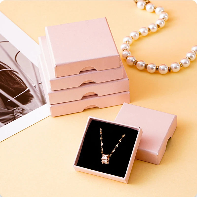 Jewelry Boxes Pink Gift Boxes Earrings Rings Necklaces Boxes Black Box JPB014 - Action Outdoors Kiwi