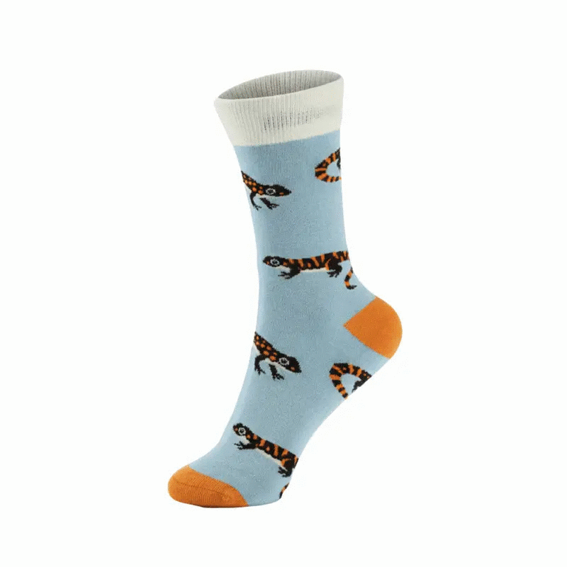 Save the Salamander Bamboo Socks by Barekind NZ