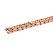Vintage Red Copper Double Row Magnetic Bracelet by NZ Diver