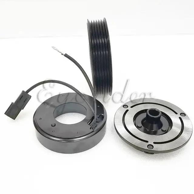 AC A/C Compressor Clutch Pulley VS18 for Hyundai Santa Fe SantaFe 97701-2B700 977012B700 977012B750 97701-2B750 351001281 by JBH AUTO PARTS