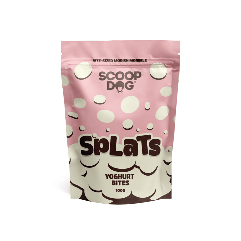 Animal Addiction Limited Dog Treat Scoop Dog Splats Yoghurt Dog Treats Scoop Dog Splats Yoghurt Dog Treats