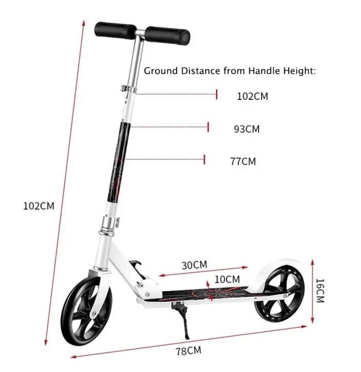 g8buynz g8buynz Folding Kick Scooter for Adults and Teens with Height Adjustable Handlebar Folding Kick Scooter for Adults and Teens with Height Adjustable Handlebar