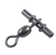 Action Fishing Nets Bran Swivels 32mm 85kg Swivel Sleeves 3-way Fishing Swivels Crane  10PK 3.2 mm Line Size Action Fishing Nets 32mm Swivel Sleeves 3 Way Swivels