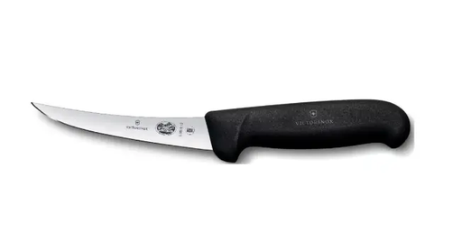 Victorinox BONING KNIFE Victorinox Boning Knife 5.6603.12cm Curved Blade Black Handle Victorinox Boning Knife 12cm Curved Blade